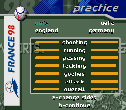 FIFA 98 - Road to World Cup Screenthot 2